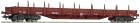 67114 Roco 4 axle Flat car